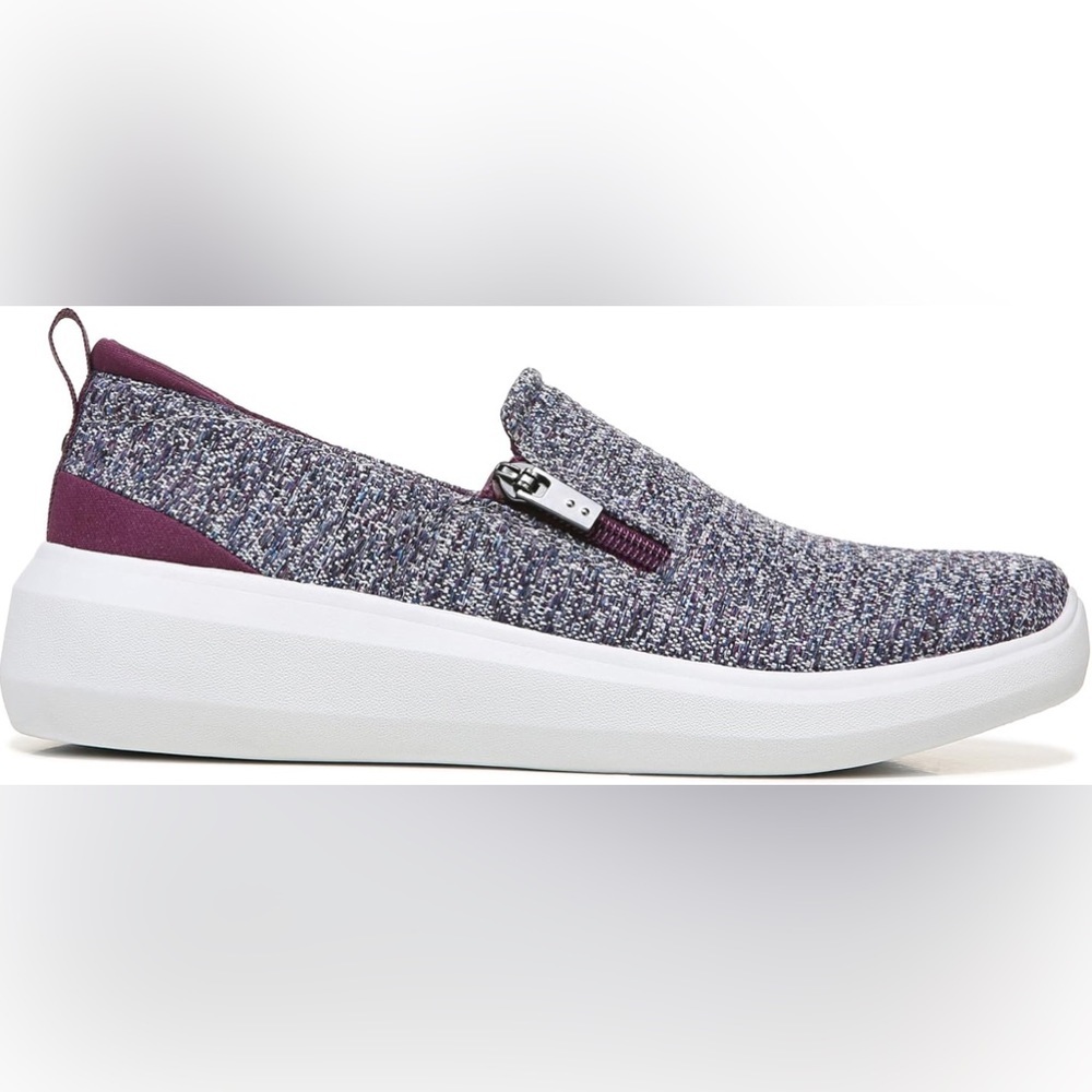 🖤🖤NWT Ryka Women's Ally Slip-On Sneaker Size 7 Purple Grape Fabric - Picture 2 of 7